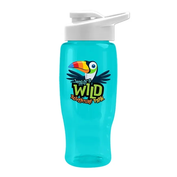 27 Oz Bottle w/ Drink Thru Lid made from Recycled rPET.... from ASI 40480 Koozie Group