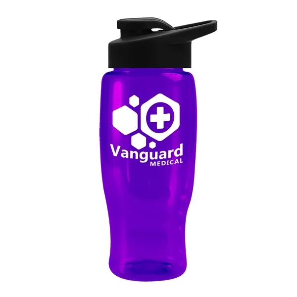 27 Oz Bottle w/ Drink Thru Lid made from Recycled rPET.... from ASI 40480 Koozie Group
