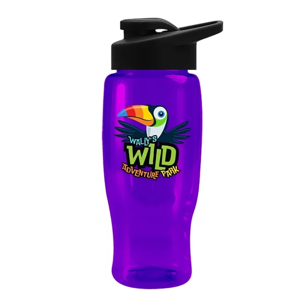 27 Oz Bottle w/ Drink Thru Lid made from Recycled rPET.... from ASI 40480 Koozie Group