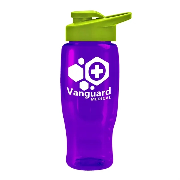 27 Oz Bottle w/ Drink Thru Lid made from Recycled rPET.... from ASI 40480 Koozie Group