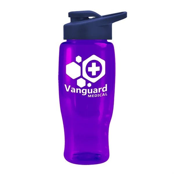 27 Oz Bottle w/ Drink Thru Lid made from Recycled rPET.... from ASI 40480 Koozie Group