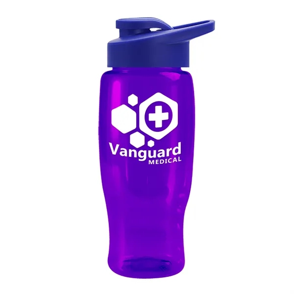 27 Oz Bottle w/ Drink Thru Lid made from Recycled rPET.... from ASI 40480 Koozie Group