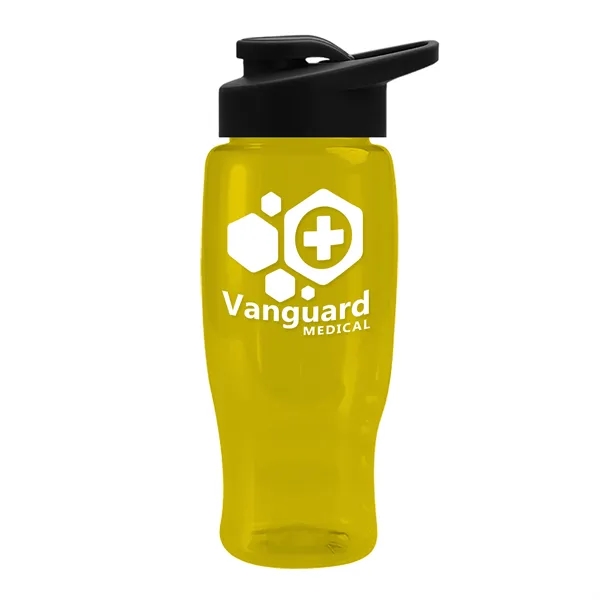 27 Oz Bottle w/ Drink Thru Lid made from Recycled rPET.... from ASI 40480 Koozie Group