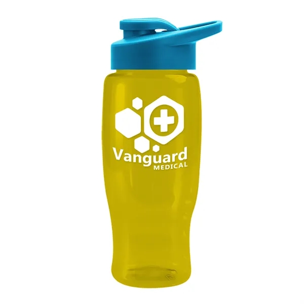 27 Oz Bottle w/ Drink Thru Lid made from Recycled rPET.... from ASI 40480 Koozie Group