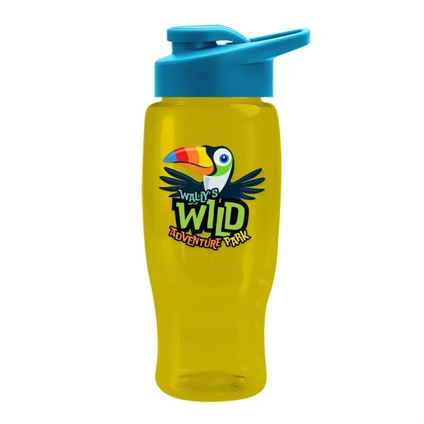 27 Oz Bottle w/ Drink Thru Lid made from Recycled rPET.... from ASI 40480 Koozie Group