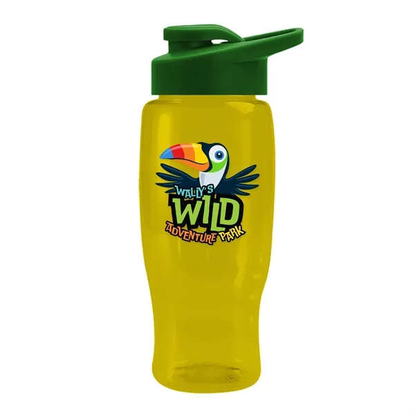 27 Oz Bottle w/ Drink Thru Lid made from Recycled rPET.... from ASI 40480 Koozie Group