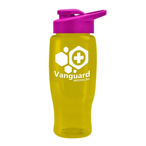 27 Oz Bottle w/ Drink Thru Lid made from Recycled rPET.... from ASI 40480 Koozie Group
