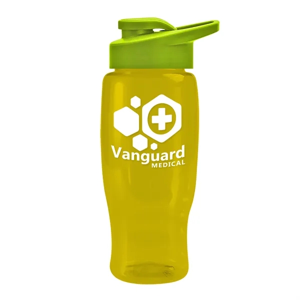 27 Oz Bottle w/ Drink Thru Lid made from Recycled rPET.... from ASI 40480 Koozie Group