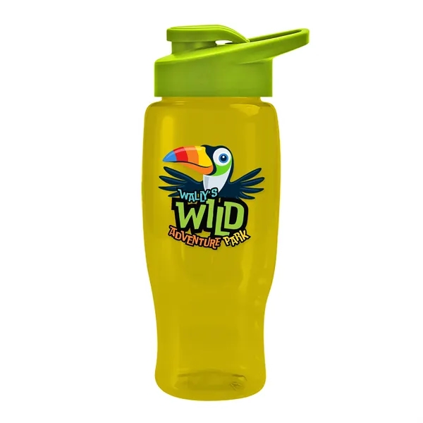 27 Oz Bottle w/ Drink Thru Lid made from Recycled rPET.... from ASI 40480 Koozie Group