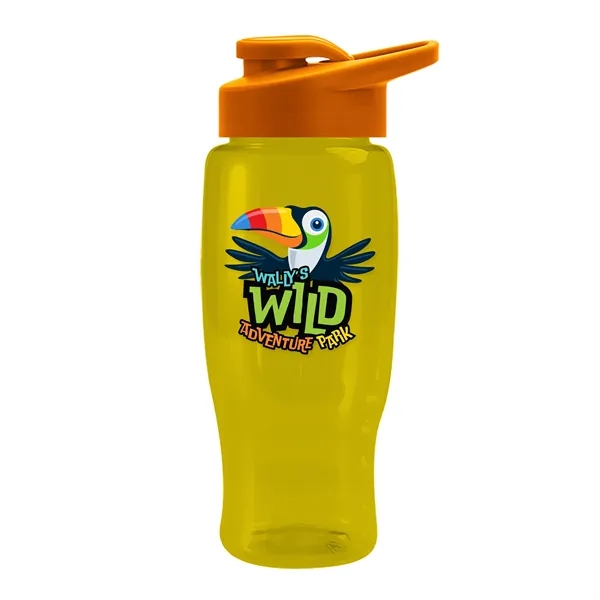 27 Oz Bottle w/ Drink Thru Lid made from Recycled rPET.... from ASI 40480 Koozie Group