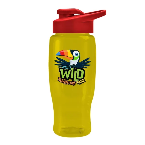 27 Oz Bottle w/ Drink Thru Lid made from Recycled rPET.... from ASI 40480 Koozie Group