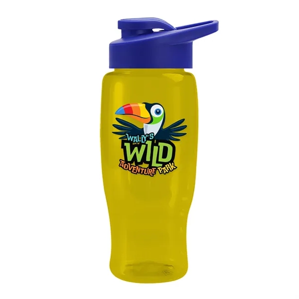 27 Oz Bottle w/ Drink Thru Lid made from Recycled rPET.... from ASI 40480 Koozie Group