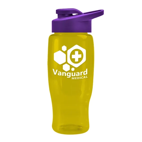 27 Oz Bottle w/ Drink Thru Lid made from Recycled rPET.... from ASI 40480 Koozie Group