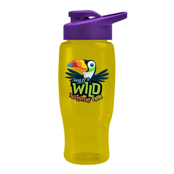 27 Oz Bottle w/ Drink Thru Lid made from Recycled rPET.... from ASI 40480 Koozie Group