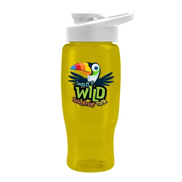 27 Oz Bottle w/ Drink Thru Lid made from Recycled rPET.... from ASI 40480 Koozie Group