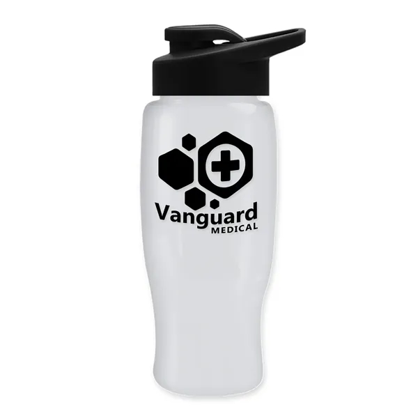 27 Oz Bottle w/ Drink Thru Lid made from Recycled rPET.... from ASI 40480 Koozie Group