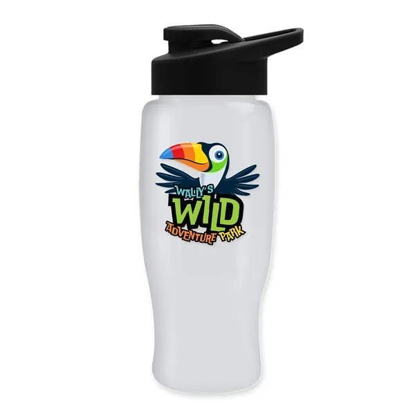 27 Oz Bottle w/ Drink Thru Lid made from Recycled rPET.... from ASI 40480 Koozie Group