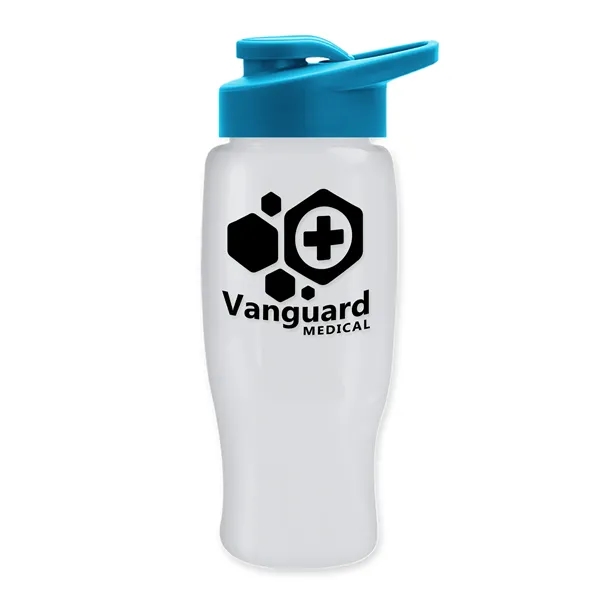 27 Oz Bottle w/ Drink Thru Lid made from Recycled rPET.... from ASI 40480 Koozie Group