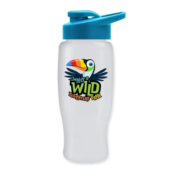 27 Oz Bottle w/ Drink Thru Lid made from Recycled rPET.... from ASI 40480 Koozie Group