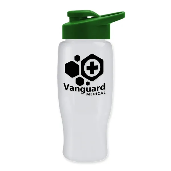 27 Oz Bottle w/ Drink Thru Lid made from Recycled rPET.... from ASI 40480 Koozie Group