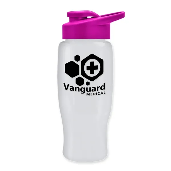 27 Oz Bottle w/ Drink Thru Lid made from Recycled rPET.... from ASI 40480 Koozie Group