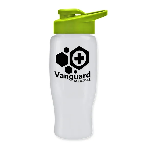 27 Oz Bottle w/ Drink Thru Lid made from Recycled rPET.... from ASI 40480 Koozie Group