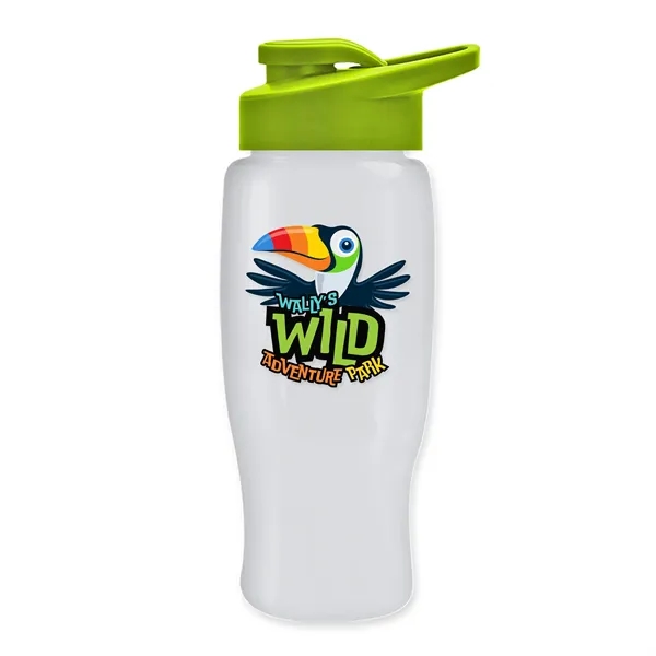 27 Oz Bottle w/ Drink Thru Lid made from Recycled rPET.... from ASI 40480 Koozie Group