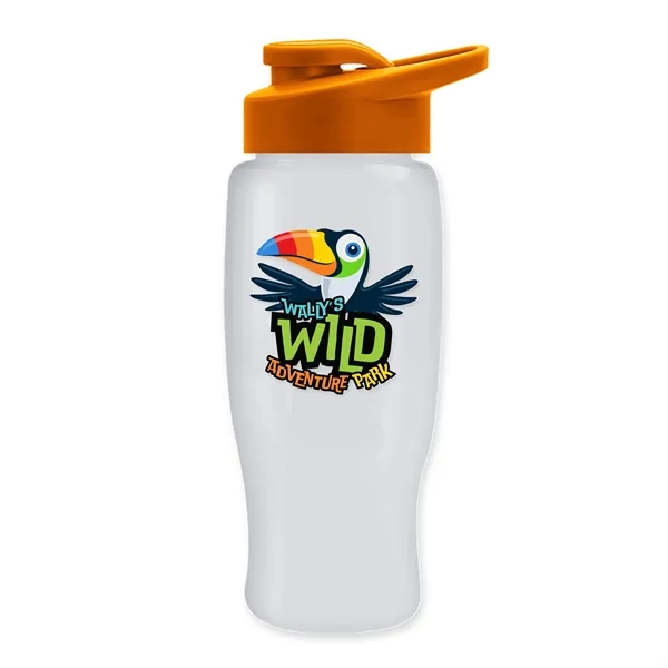 27 Oz Bottle w/ Drink Thru Lid made from Recycled rPET.... from ASI 40480 Koozie Group