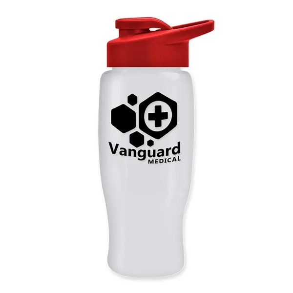 27 Oz Bottle w/ Drink Thru Lid made from Recycled rPET.... from ASI 40480 Koozie Group