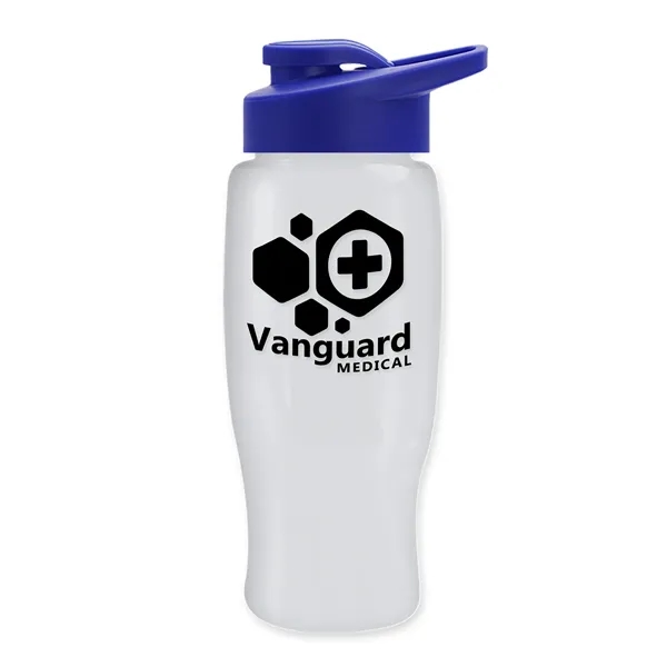 27 Oz Bottle w/ Drink Thru Lid made from Recycled rPET.... from ASI 40480 Koozie Group
