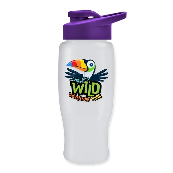 27 Oz Bottle w/ Drink Thru Lid made from Recycled rPET.... from ASI 40480 Koozie Group