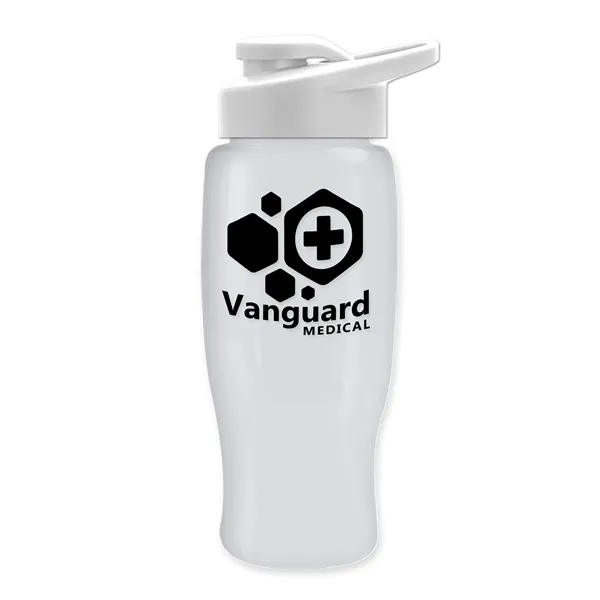 27 Oz Bottle w/ Drink Thru Lid made from Recycled rPET.... from ASI 40480 Koozie Group