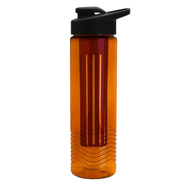 Wave 24 oz. Slim Cylinder Wave Design with Drink thru lid... from ASI 40480 Koozie Group