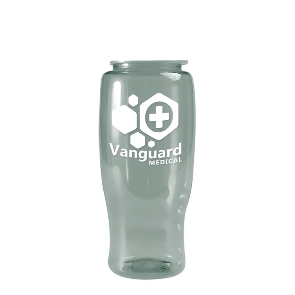 27 Oz Bottle w/ Drink Thru Lid made from Recycled rPET.... from ASI 40480 Koozie Group