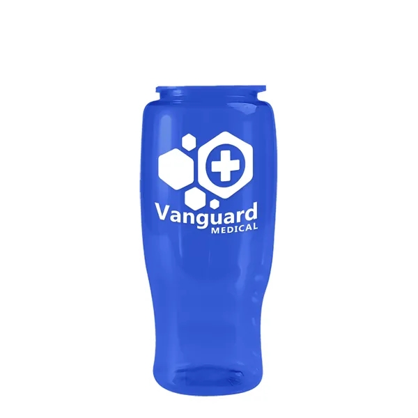 27 Oz Bottle w/ Drink Thru Lid made from Recycled rPET.... from ASI 40480 Koozie Group
