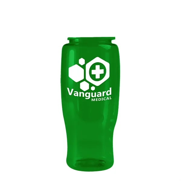 27 Oz Bottle w/ Drink Thru Lid made from Recycled rPET.... from ASI 40480 Koozie Group