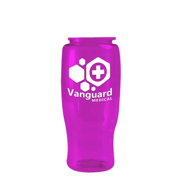27 Oz Bottle w/ Drink Thru Lid made from Recycled rPET.... from ASI 40480 Koozie Group