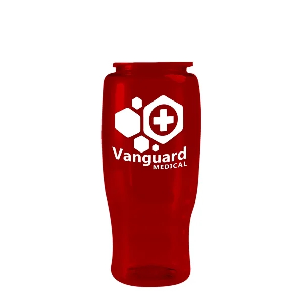 27 Oz Bottle w/ Drink Thru Lid made from Recycled rPET.... from ASI 40480 Koozie Group