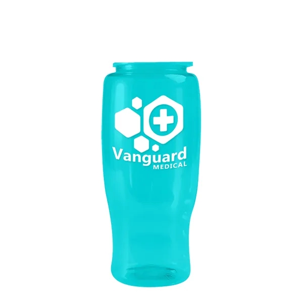 27 Oz Bottle w/ Drink Thru Lid made from Recycled rPET.... from ASI 40480 Koozie Group