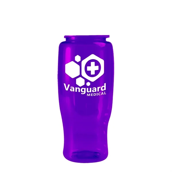 27 Oz Bottle w/ Drink Thru Lid made from Recycled rPET.... from ASI 40480 Koozie Group