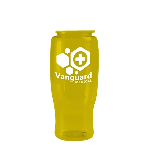 27 Oz Bottle w/ Drink Thru Lid made from Recycled rPET.... from ASI 40480 Koozie Group