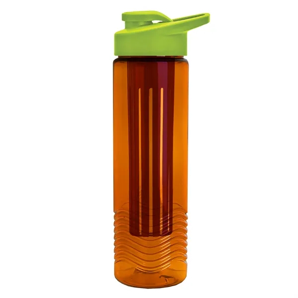 Wave 24 oz. Slim Cylinder Wave Design with Drink thru lid... from ASI 40480 Koozie Group