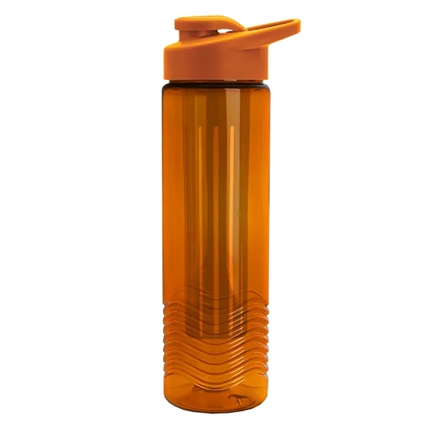 Wave 24 oz. Slim Cylinder Wave Design with Drink thru lid... from ASI 40480 Koozie Group