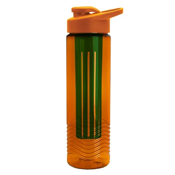 Wave 24 oz. Slim Cylinder Wave Design with Drink thru lid... from ASI 40480 Koozie Group