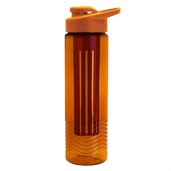 Wave 24 oz. Slim Cylinder Wave Design with Drink thru lid... from ASI 40480 Koozie Group
