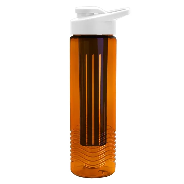 Wave 24 oz. Slim Cylinder Wave Design with Drink thru lid... from ASI 40480 Koozie Group