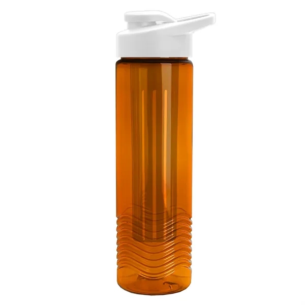 Wave 24 oz. Slim Cylinder Wave Design with Drink thru lid... from ASI 40480 Koozie Group