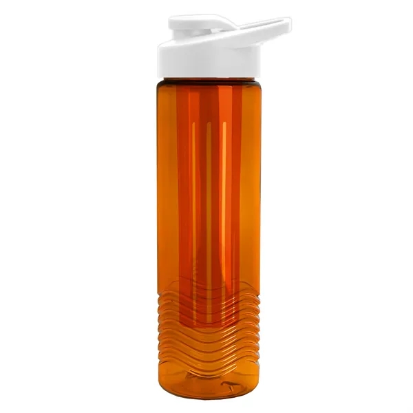 Wave 24 oz. Slim Cylinder Wave Design with Drink thru lid... from ASI 40480 Koozie Group