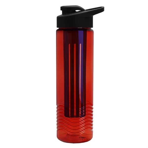 Wave 24 oz. Slim Cylinder Wave Design with Drink thru lid... from ASI 40480 Koozie Group