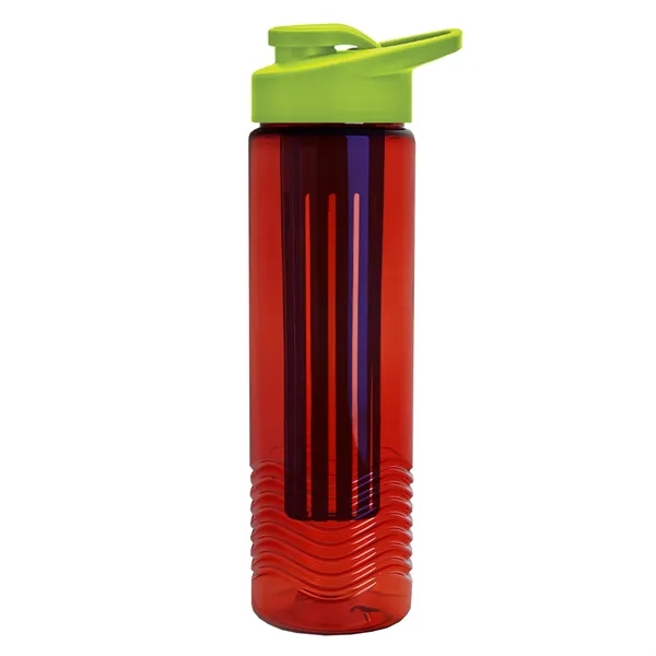 Wave 24 oz. Slim Cylinder Wave Design with Drink thru lid... from ASI 40480 Koozie Group